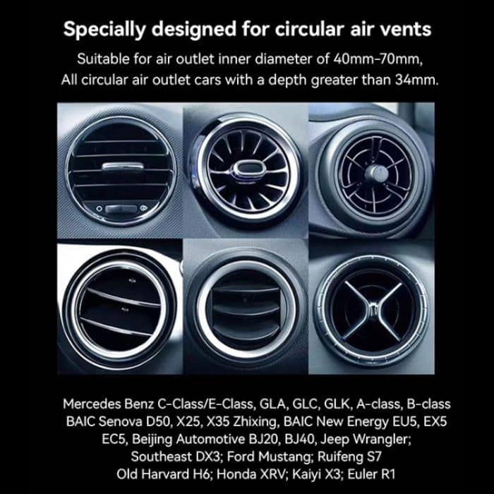 Yesido C221 MagSafe Magnetische Telefonhalterung für die Autolüftung, C221 – Bild 10