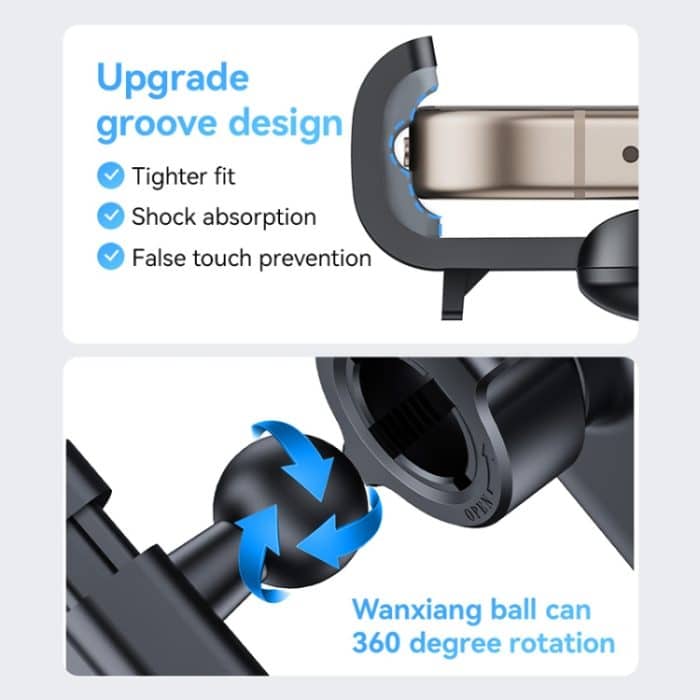 Yesido C240 ​​Auto-Telefonhalter, drehbar, für Lüftungsschlitze, für Mercedes Benz, C240 – Bild 3
