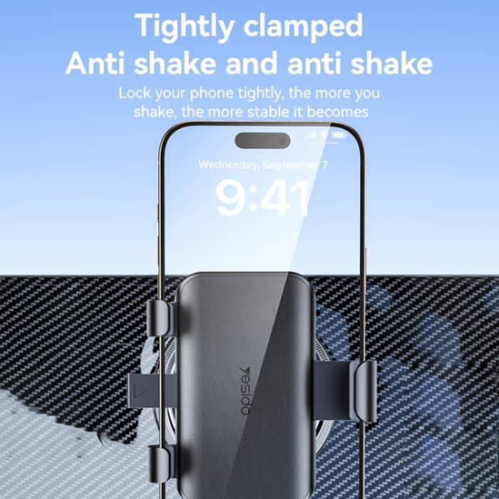 Yesido C240 ​​Auto-Telefonhalter, drehbar, für Lüftungsschlitze, für Mercedes Benz, C240 – Bild 4