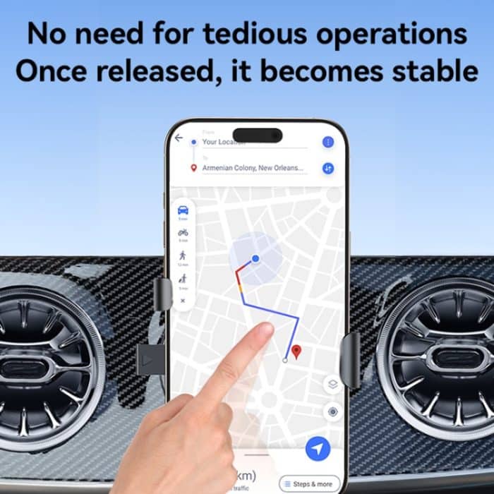 Yesido C240 ​​Auto-Telefonhalter, drehbar, für Lüftungsschlitze, für Mercedes Benz, C240 – Bild 7