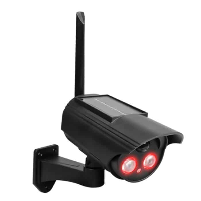 Automatische Rotation Menschlicher Körper Sensing Simulation Überwachungskamera Solar Wandleuchte – Bild 1