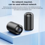 Kabellose WLAN-Überwachungskamera für den Innenbereich mit HD-Nachtsicht, without, 32GB, 64GB, 128GB – Bild 2