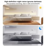 Kabellose WLAN-Überwachungskamera für den Innenbereich mit HD-Nachtsicht, without, 32GB, 64GB, 128GB – Bild 7