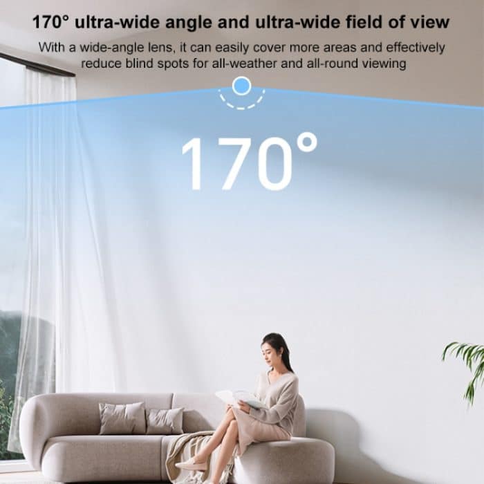 Kabellose WLAN-Überwachungskamera für den Innenbereich mit HD-Nachtsicht, without, 32GB, 64GB, 128GB – Bild 8