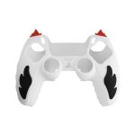 Flammenförmige Silikon-Gamepad-Schutzhülle, For Sony PS5