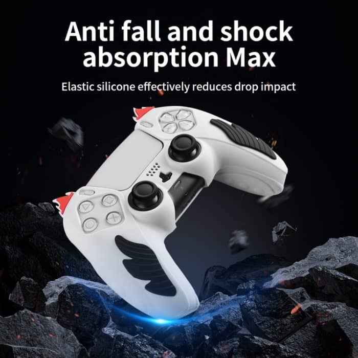 Flammenförmige Silikon-Gamepad-Schutzhülle, For Sony PS5 – Bild 5