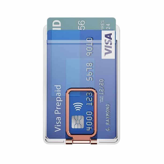 EDA007470901A.jpg Skin Feel PC Magnetkartentasche mit Halter – Bild 1