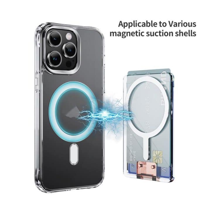 Skin Feel PC Magnetkartentasche mit Halter – Bild 2