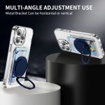 Transparente PC-Magnetkartentasche mit 360 Grad drehbarem Ringhalter – Bild 6