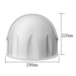 Regenfeste, staubdichte Sonnenschutzabdeckung aus Kunststoff für den Außenbereich für Überwachungskameras – Bild 2