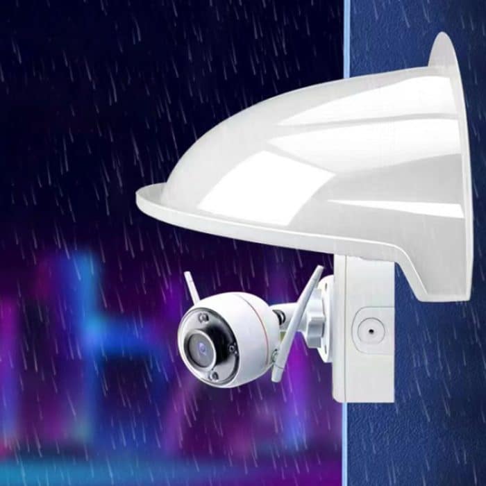 Regenfeste, staubdichte Sonnenschutzabdeckung aus Kunststoff für den Außenbereich für Überwachungskameras – Bild 4