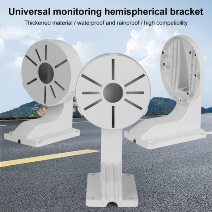 5 stücke Universal Kunststoff Überwachung Kamera Hemisphäre Wand Halterung, 1258S, 1258B, 1258 – Bild 2