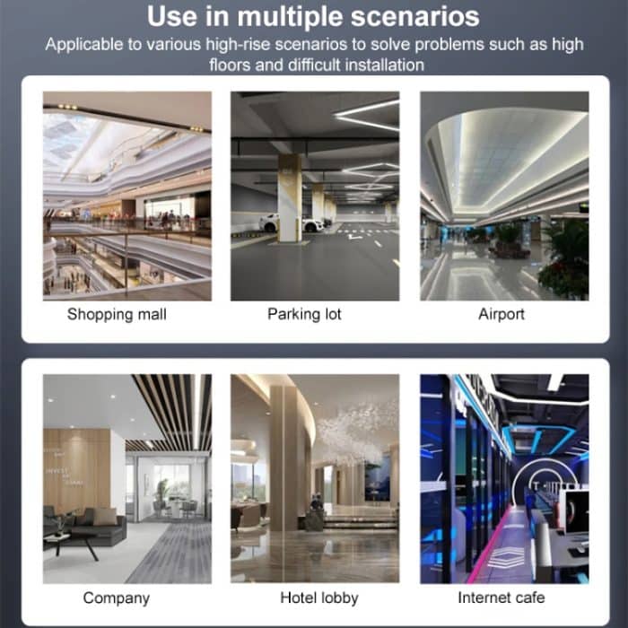 5 stücke Universal Kunststoff Überwachung Kamera Hemisphäre Wand Halterung, 1258S, 1258B, 1258 – Bild 5