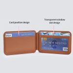 Zweifach drehbarer Telefonhalter MagSafe Lederkartentasche, Two-fold Rotating – Bild 6