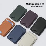 Zweifach drehbarer Telefonhalter MagSafe Lederkartentasche, Two-fold Rotating – Bild 9