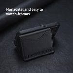 Dreifach faltbare Brieftasche, Telefonhalter, MagSafe, Kartentasche aus Leder – Bild 6