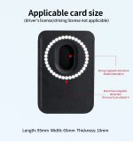 Magnetische MagSafe-Kartenhülle aus Leder mit zwei Kartenfächern – Bild 4