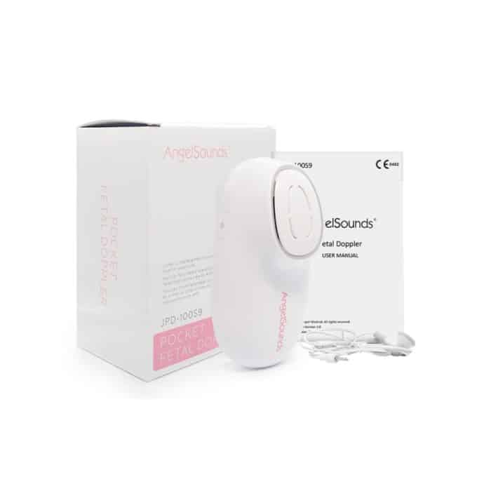 AngelSounds JPD-100S9 Fetal-Doppler-Herzfrequenzmessgerät für Schwangere – Bild 4