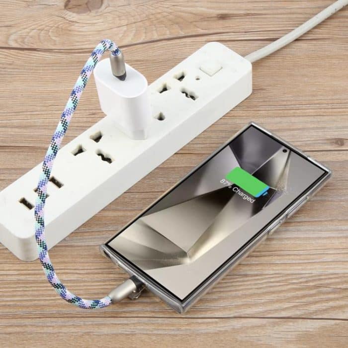 Typ-C zu Typ-C Daten Ladekabel Handgelenk Strap Telefon Kurze Lanyard – Bild 4