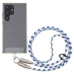 Typ-C zu Typ-C Silikon Daten Ladekabel Crossbody Telefon Lange Lanyard