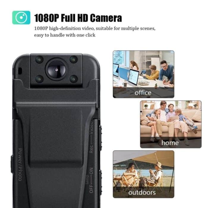 Z7 1080P HD Nachtsicht Magnetischer Videorecorder mit Rückclip, Z7 – Bild 3