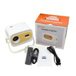 JY325 1280 x 720P 200ANSI Amlogic H713 CPU Android 11.0 Tragbarer Projektor, US Plug, EU Plug, UK Plug, AU Plug – Bild 5