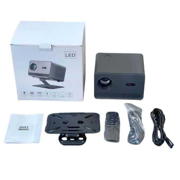 M10 Plus 1280 x 720P 200ANSI Amlogic H713 CPU Android 11 Smart Projektor mit Halterung, US Plug, EU Plug, UK Plug, AU Plug – Bild 9