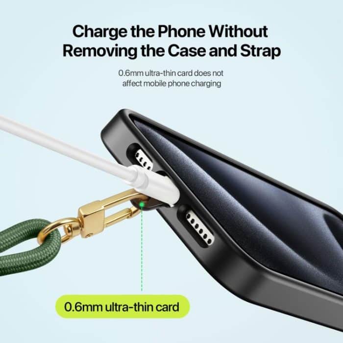 DUX DUCIS Garden Series – Verstellbares Umhängeband für Telefon mit Kachelmuster – Bild 7