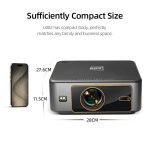 AUN U002 1920x1080P 970ANSI Android 12 Heimkino-Smart-Projektor, US Plug, UK Plug, AU Plug, EU Plug – Bild 13