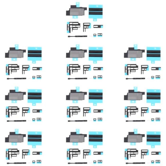 10 Sätze Mainboard-Kühlkörperaufkleber + FPC-Schaumstoffpads, For iPhone 16 Pro Max, For iPhone 16 Pro, For iPhone 16 Plus, For iPhone 16 – Bild 1