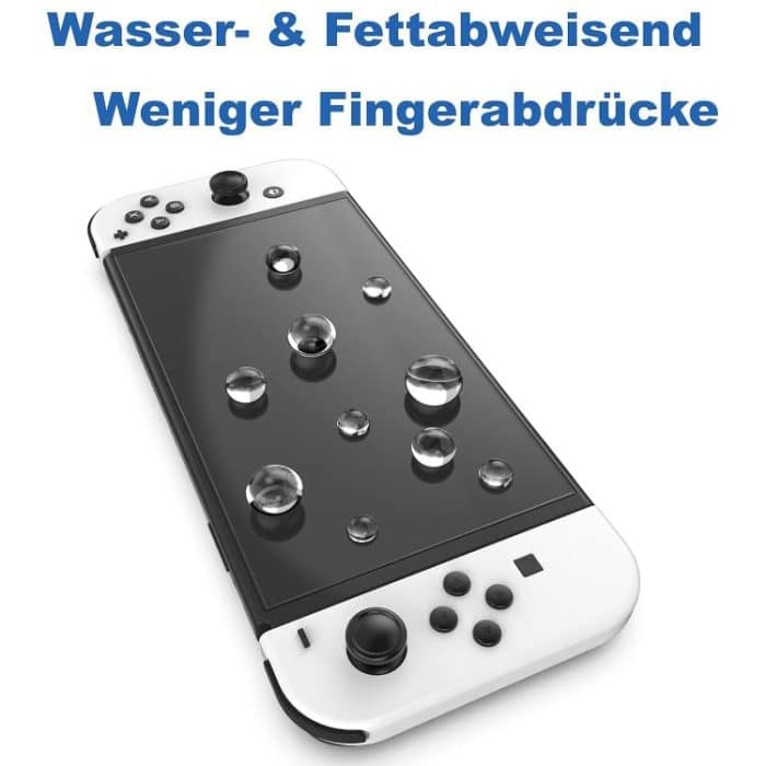 2.5D Displayschutz aus gehärtetem Glas mit hoher Aluminiumschicht, For Nintendo Switch OLED, For Nintendo Switch – Bild 3
