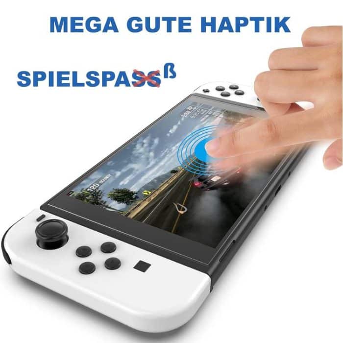 2.5D Displayschutz aus gehärtetem Glas mit hoher Aluminiumschicht, For Nintendo Switch OLED, For Nintendo Switch – Bild 5