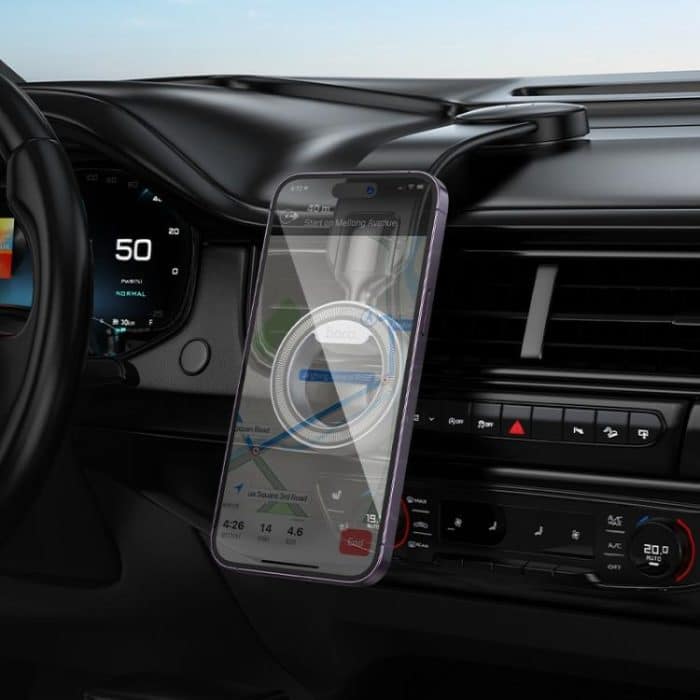 Hoco H71 Totem Auto Center Console Ring Magnetischer Telefonhalter, H71 – Bild 5