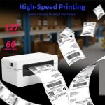 HPRT N41 Computerversion Express-Drucker für elektronische Frachtbriefe, EU Plug, AU Plug, UK Plug, US Plug – Bild 8