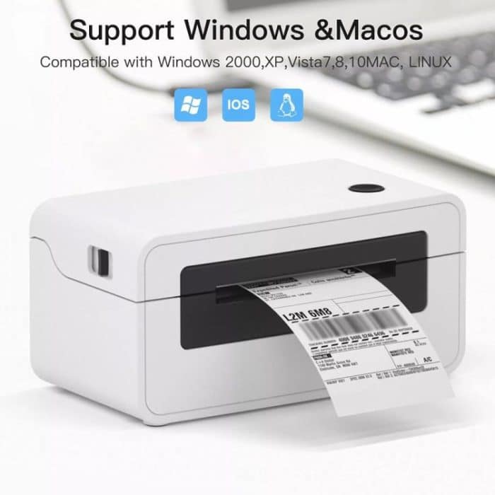 HPRT N41 Bluetooth-Version Express-Drucker für elektronische Frachtbriefe, EU Plug, AU Plug, UK Plug, US Plug – Bild 7