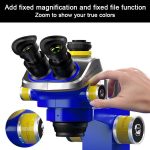 Mechanic Mic3 7X-50X CTV 0,45X Trinokular-Stereomikroskop – Bild 2