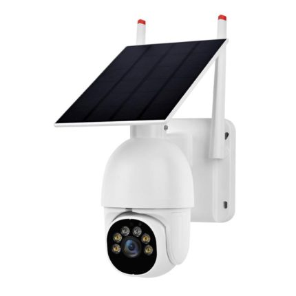 1080P HD-WiFi-Überwachungskamera mit Solarpanel und geringem Stromverbrauch für den Außenbereich, with Battery, without Battery
