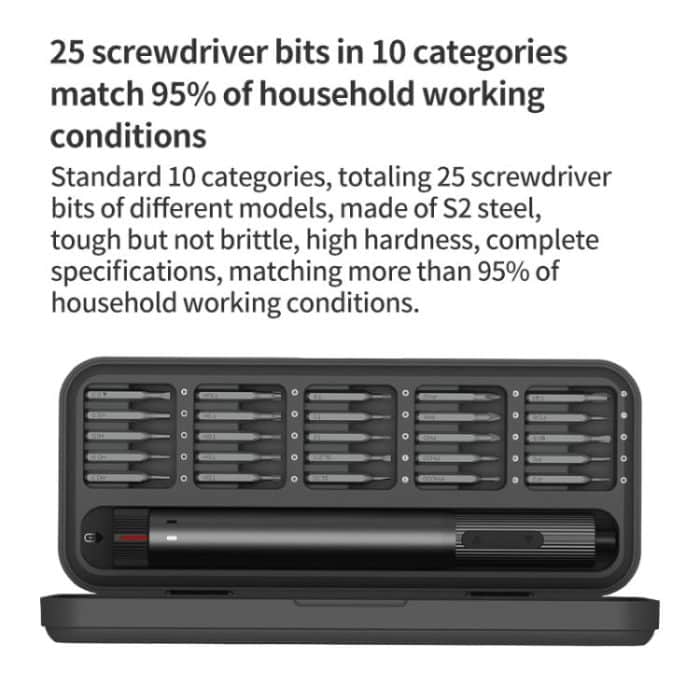 Original Xiaomi Youpin DUKA E2 Elektroschraubendreher-Set, E2 – Bild 5