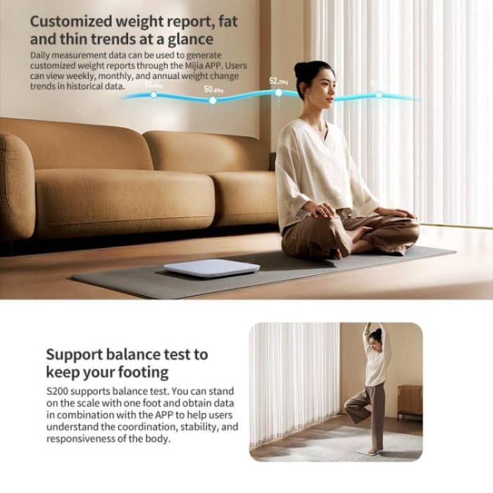 Xiaomi Mijia Smart-Waage S200 – Bild 5