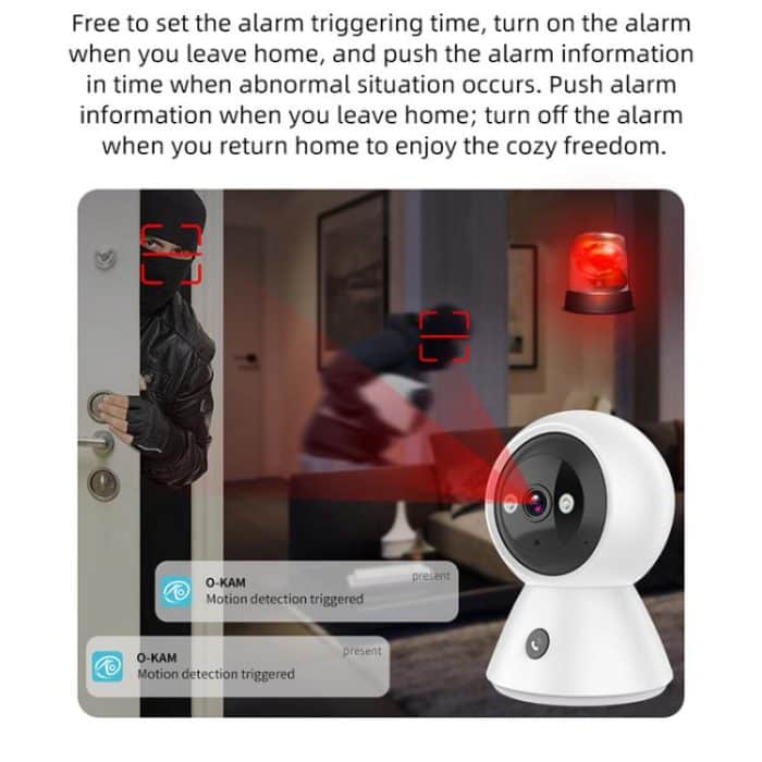 K11 1080P HD Nachtsicht Dual-Band Dual-Licht Vollfarbe WiFi Kamera – Bild 6