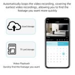 K11 1080P HD Nachtsicht Dual-Band Dual-Licht Vollfarbe WiFi Kamera – Bild 9