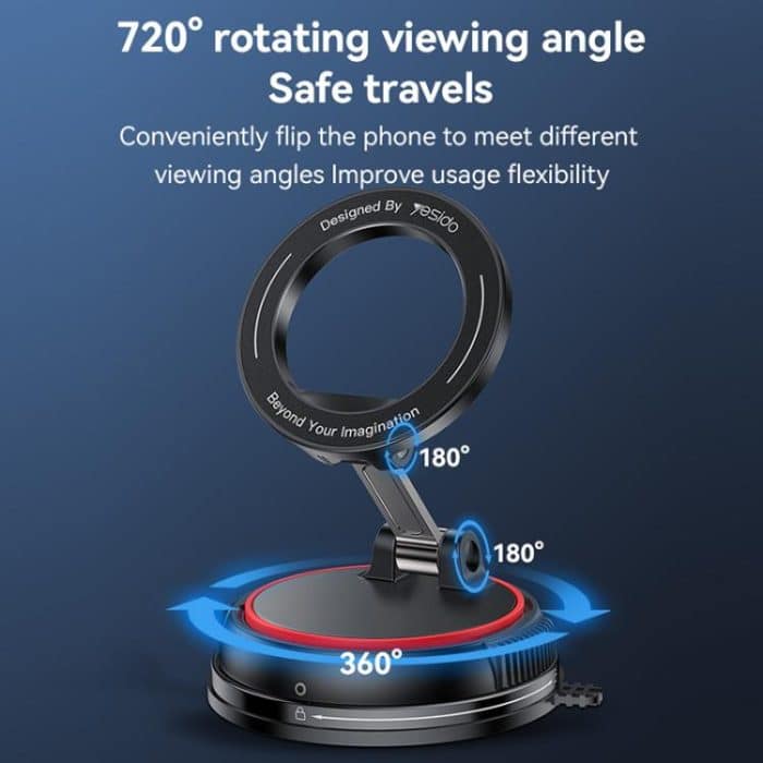 Yesido C219 Saugnapf Auto MagSafe Magnetische Handyhalterung, C219 – Bild 6