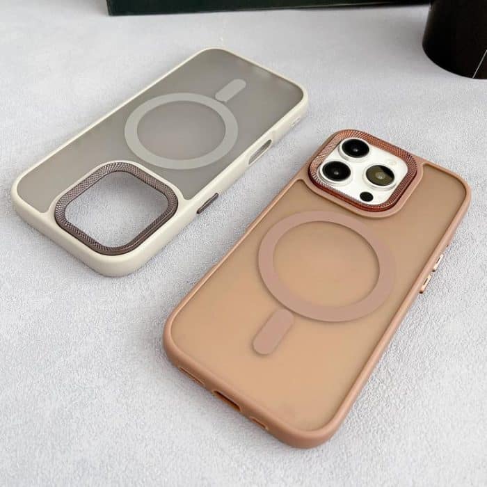 Diamantlinsenrahmen PC Hybrid TPU MagSafe Handyhülle, For iPhone 14 Pro, For iPhone 14 Pro Max, For iPhone 13 Pro Max, For iPhone 13 Pro – Bild 4