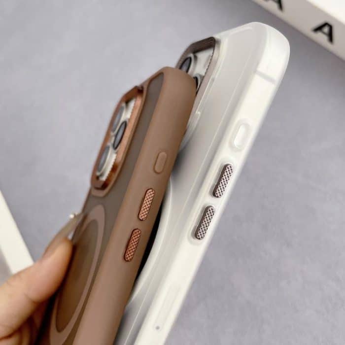 Diamantlinsenrahmen PC Hybrid TPU MagSafe Handyhülle, For iPhone 14 Pro, For iPhone 14 Pro Max, For iPhone 13 Pro Max, For iPhone 13 Pro – Bild 5