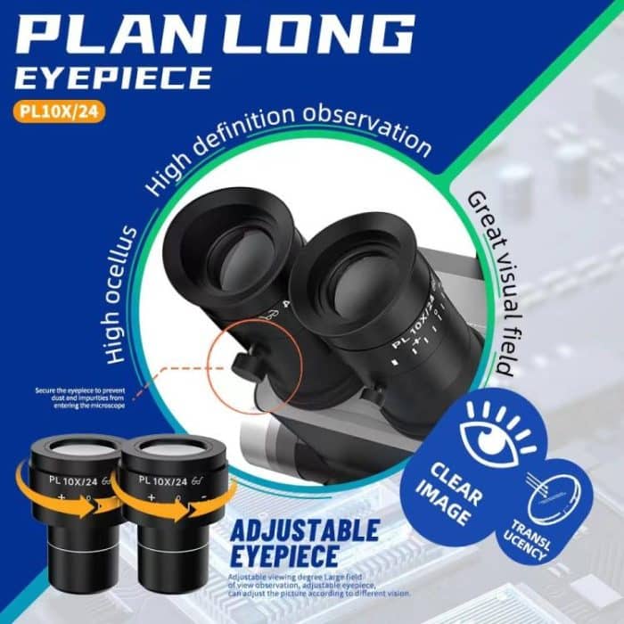 Kaisi S8 6,7-52X Zoom Trinokular-Stereomikroskop-Set – Bild 5