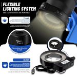 Kaisi S8 6,7-52X Zoom Trinokular-Stereomikroskop-Set – Bild 8