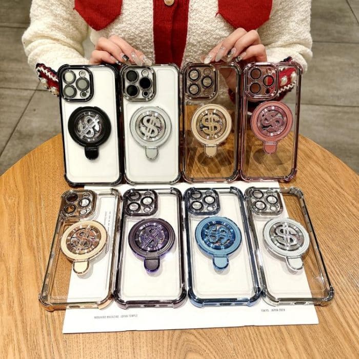 Space MagSafe Holder Handyhülle mit Linsenfolie, For iPhone 16 Pro Max, For iPhone 16 Pro, For iPhone 16 Plus – Bild 2