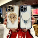 Space MagSafe Holder Handyhülle mit Linsenfolie, For iPhone 11 Pro – Bild 4