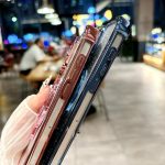 Space Gradient Glitter MagSafe Holder Handyhülle mit Linsenfolie, For iPhone 11 Pro – Bild 7