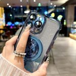 Space Gradient Glitter MagSafe Holder Handyhülle mit Linsenfolie, For iPhone 13 Pro – Bild 9